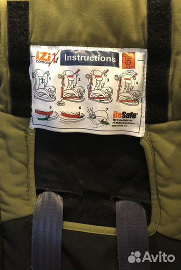 Автокресло BeSafe i Zi Comfort X1 (9-18 кг)