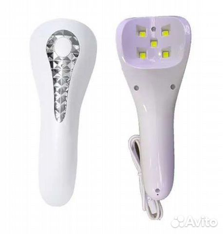 Портативная лампа для сушки гель-лака UV+LED, 18W