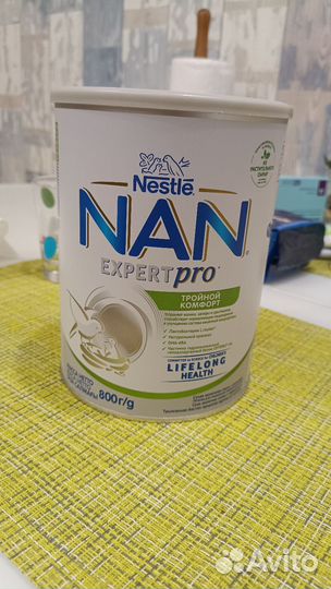 Смесь Nan тройной комфорт, 800