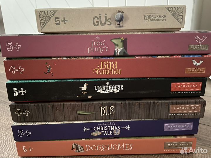 Marbushka Марбушка настольные игры для детей