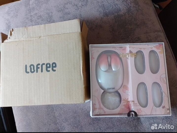 Запечатанная беспроводная мышь Lofree xiaomi