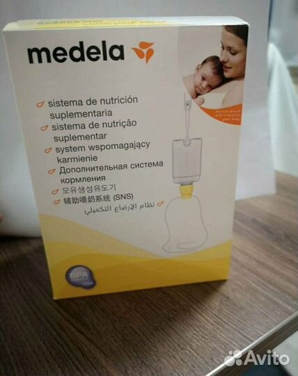 Система докорма sns Medela плюс молокоотсос