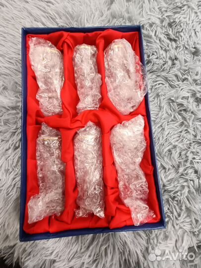 Рюмки хрусталь на ножке