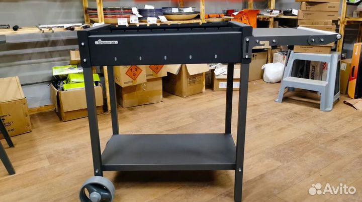 Мангал на колесах Gratar Ман 202