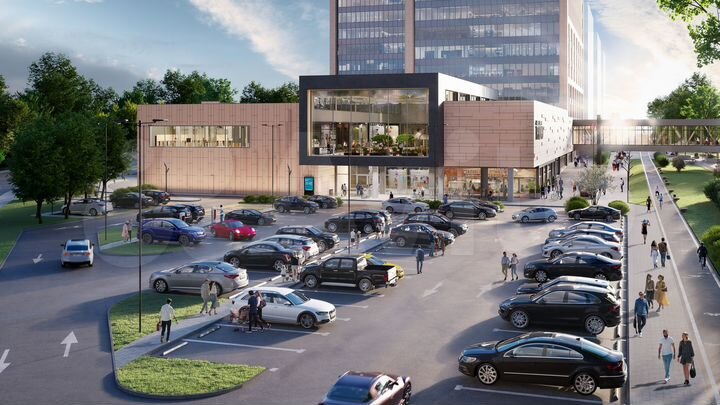 Аренда, помещение под офис, площадь 562.7 кв.м