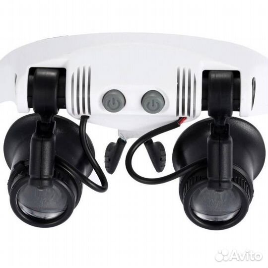 Очки лупа новые (10X, 15X, 20X, 25X) подсветка