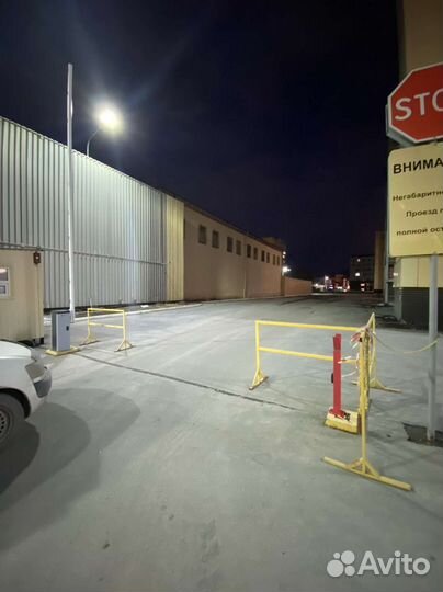 Установка шлагбаума