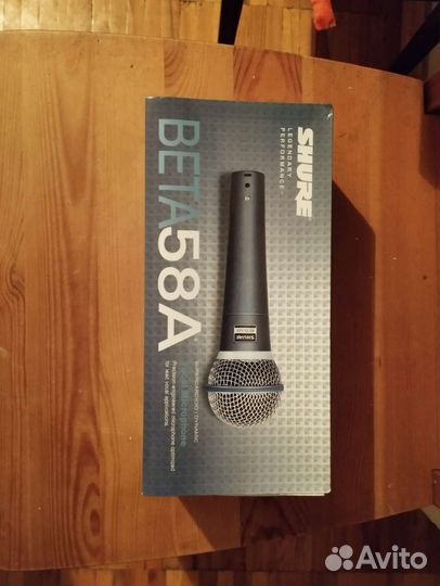 Вокальный микрофон shure