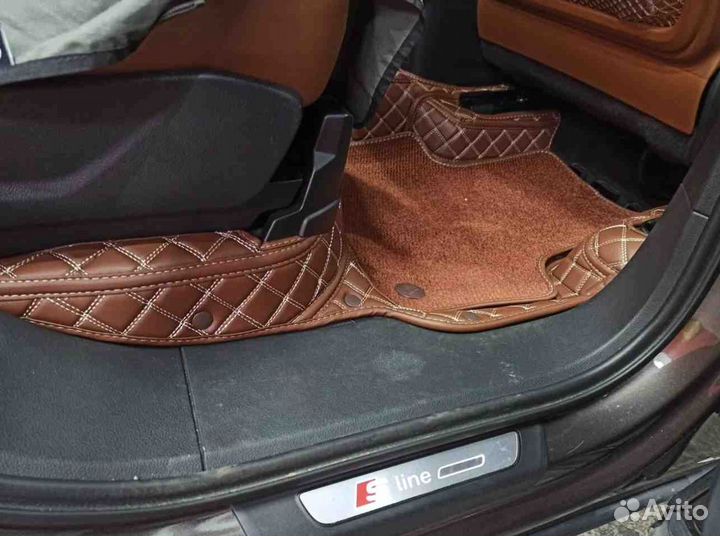 3D коврики audi Q7 4M 7