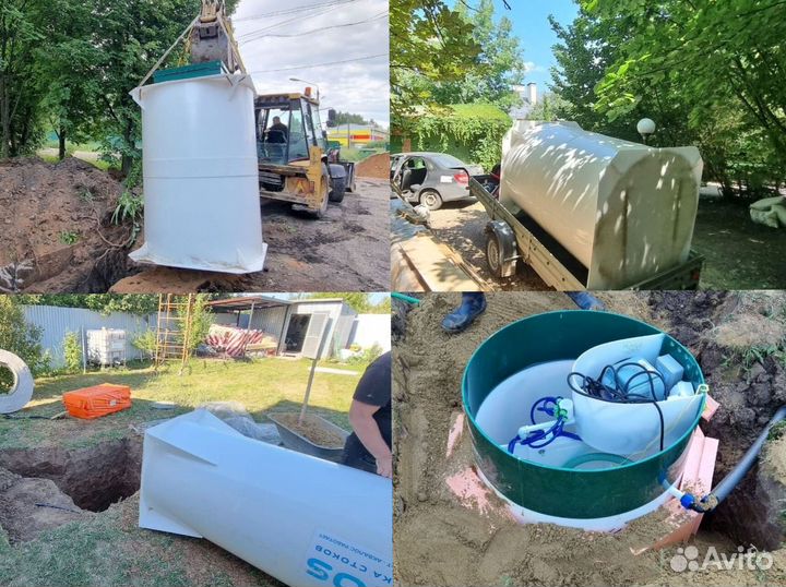 Септики под ключ Евролос / Аквалос / Кибез