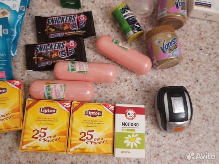 Мини продукты из ленты