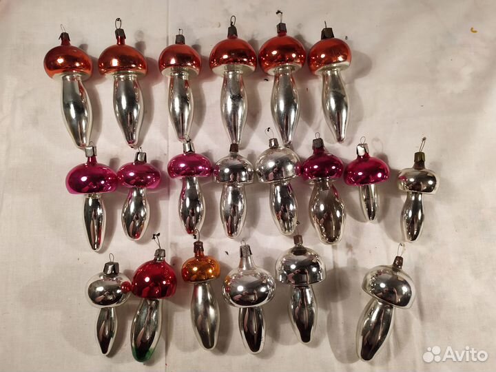 Елочные игрушки СССР 60-е г.г