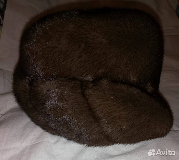 Шапка, норковая, размер 56-57