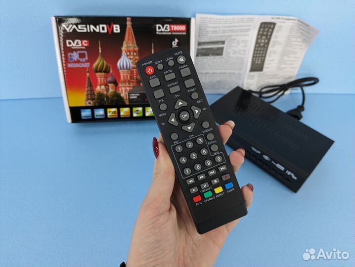 Тв приставка ресивер Yasin с ютуб