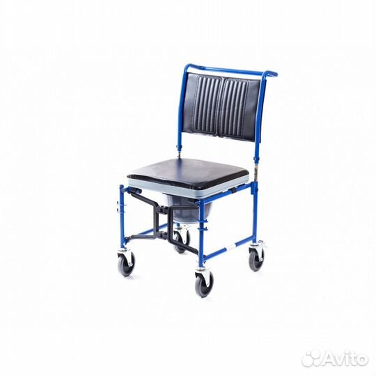 Кресло каталка инвалидная механическое с туалетом