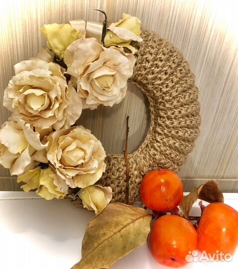 Венок из джута