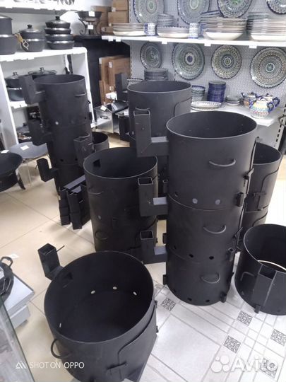 Печь (Учаг) под казан 3,5 л - 80 л