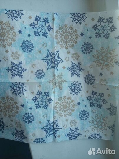 Новогодние салфетки для декупажа