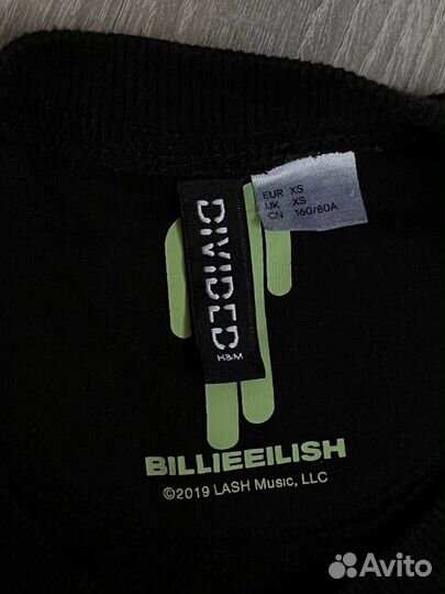 Свитшот h&m billie eilish