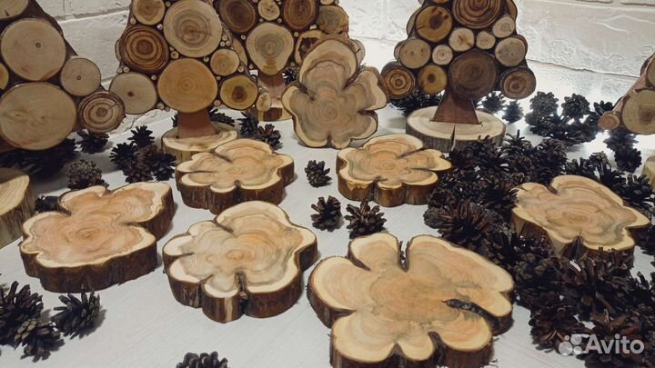 Редкие срезы спилы дерева