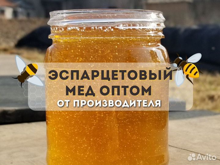 Эспарцетовый мед оптом