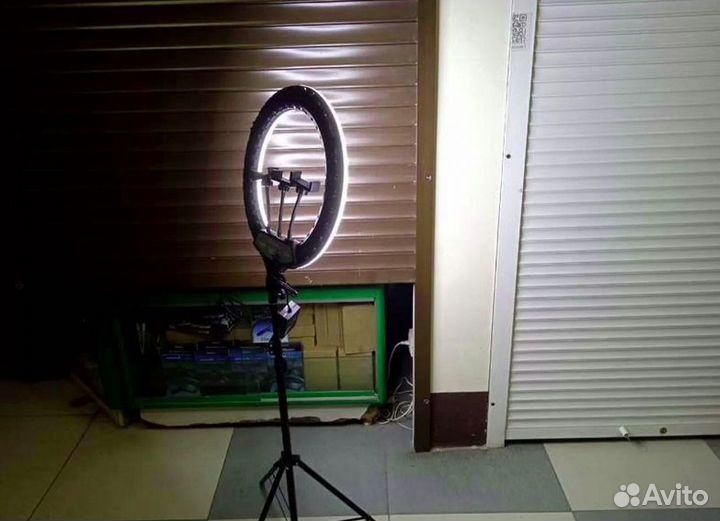Кольцевая Лампа Со Штативом и С 3 Держателями