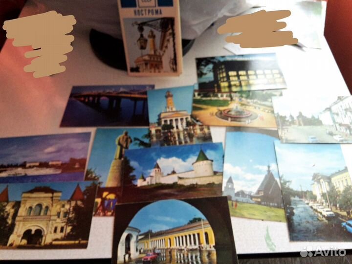 Открытки ретро города 60 - 80-е Горький, Кострома