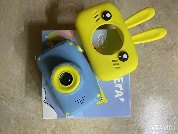 Детский фотоаппарат зайка