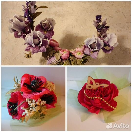 Букет из искусственных цветов