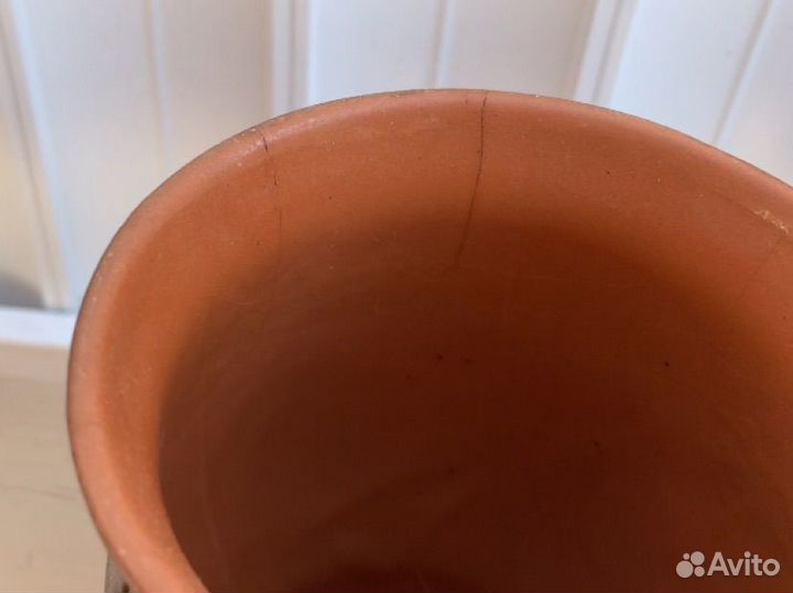 Винтажный глиняный кувшин времен СССР