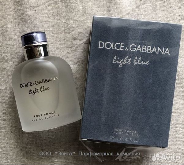 D&G Light Blue pour Homme