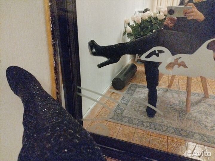 Сапоги на платформе 36/37