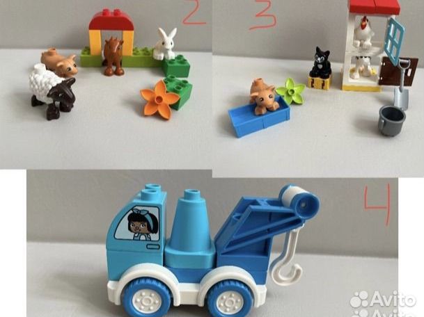 Наборы Lego duplo