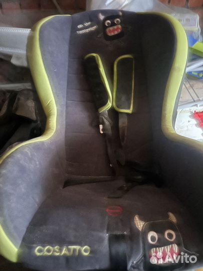 Детское кресло cossato 9-36 кг
