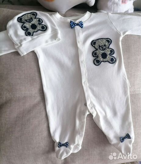 Комбинезончик для мальчика нательный
