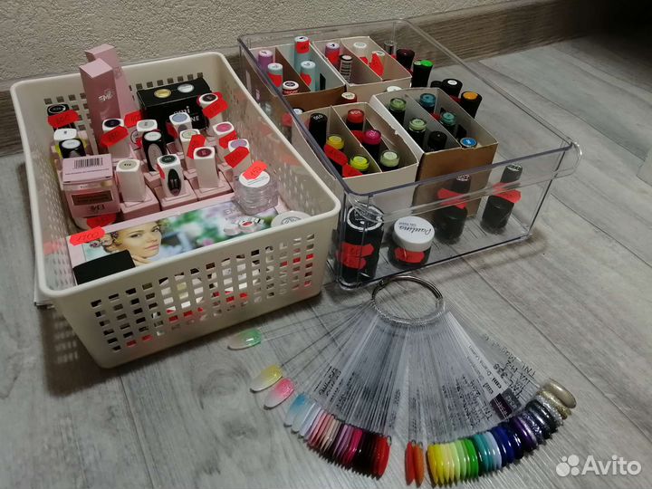 Кисти для маникюра, декорации для дизайна,гели EMI