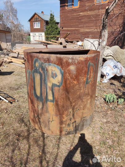 Бак для воды металлический