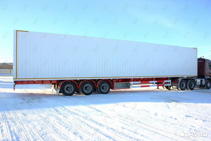 Полуприцеп цельнометаллический фургон AMUR LYR9400XXYE, 2022