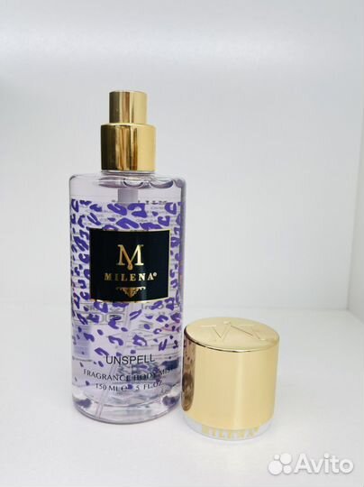 Парфюмированный спрей мист для тела Милена анспел