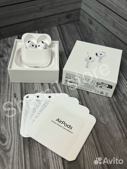 Airpods 4 с шумоподавлением