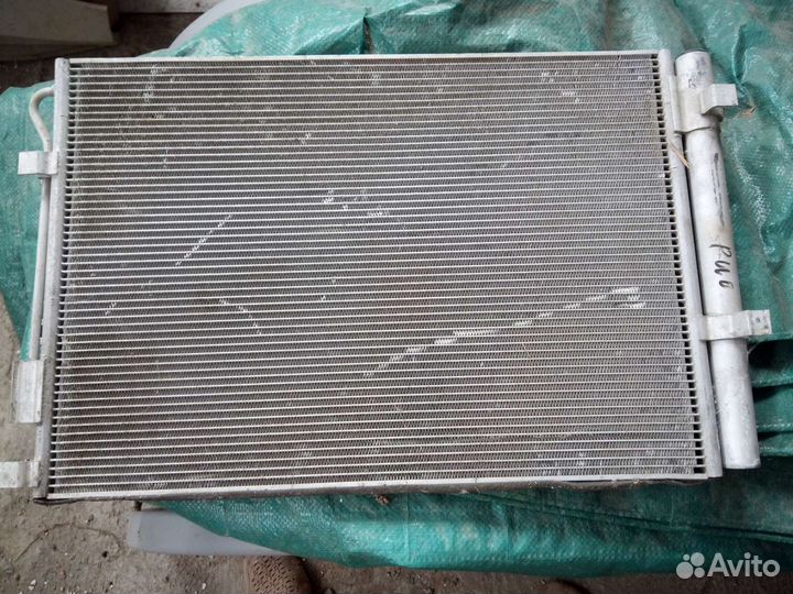 Радиатор кондиционера акцент Киа Рио солярис