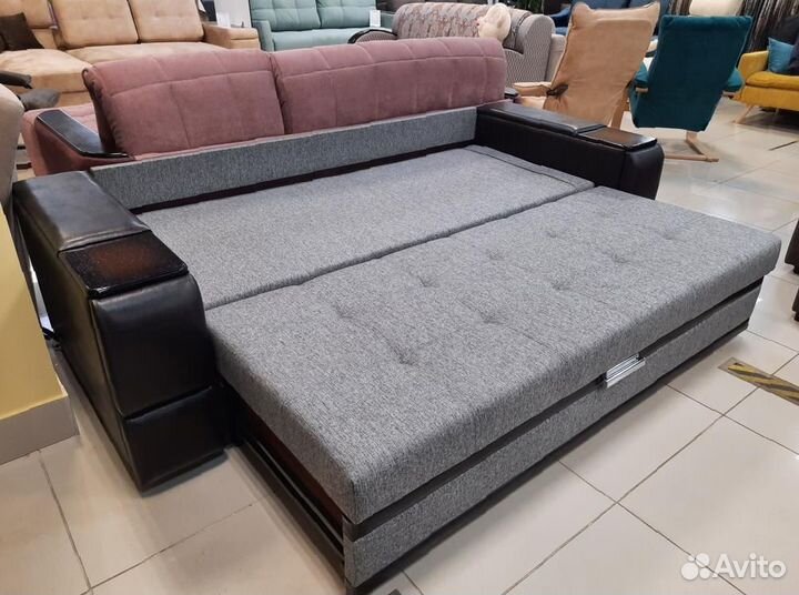 Диван со столиком, прямой диван, Д.С-1-мд