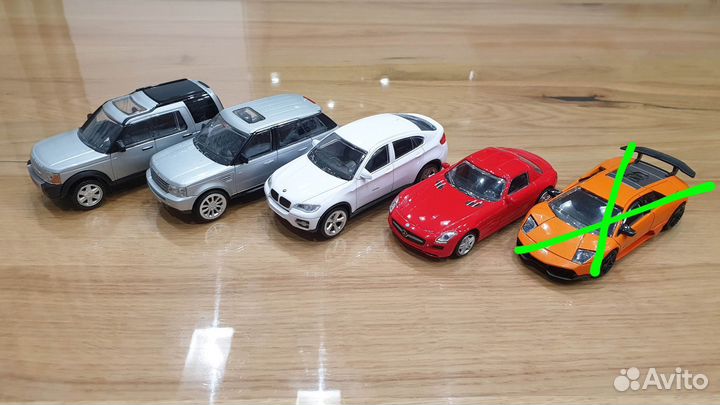 Модели 1:43 rastar