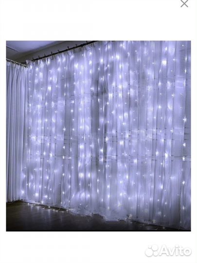 Гирлянда штора