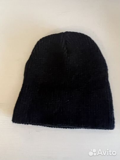 Шапка осенняя детская черная