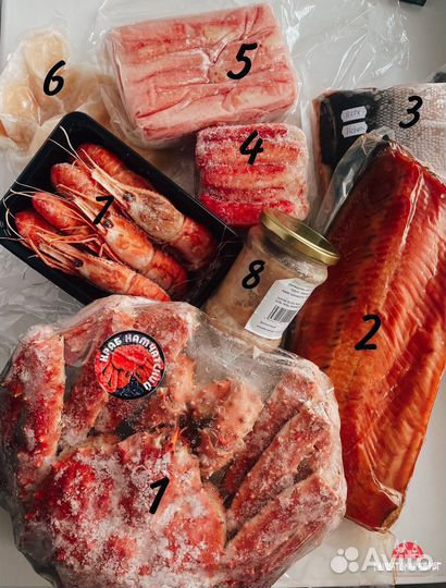 Рыба/ Икра/ Морепродукты с Камчатки