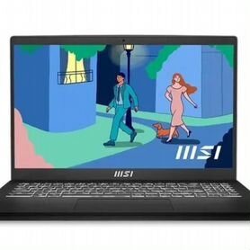 Ноутбук MSI Modern 15 B12M-211RU черный