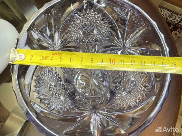 Хрустальная ваза