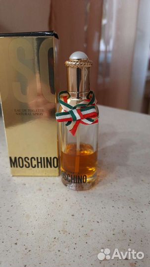 Moschino. Винтаж. Италия. Остаток 20 мл. Оригинал