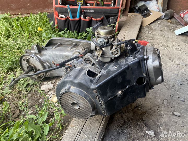 Двигатель 157qmj на скутер